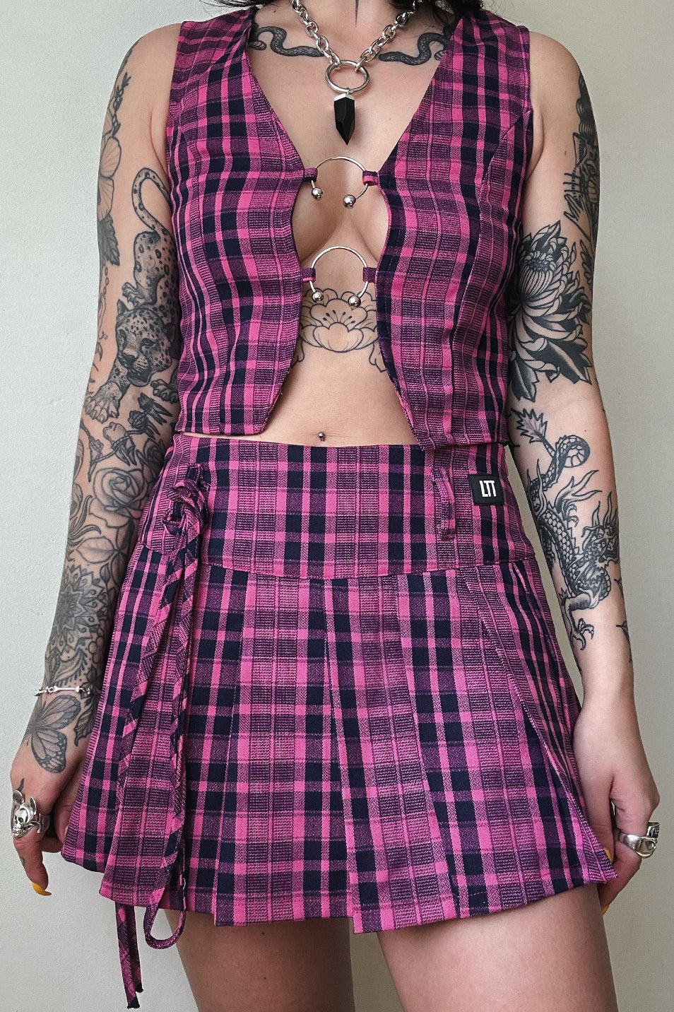 Avril Pleated Skort