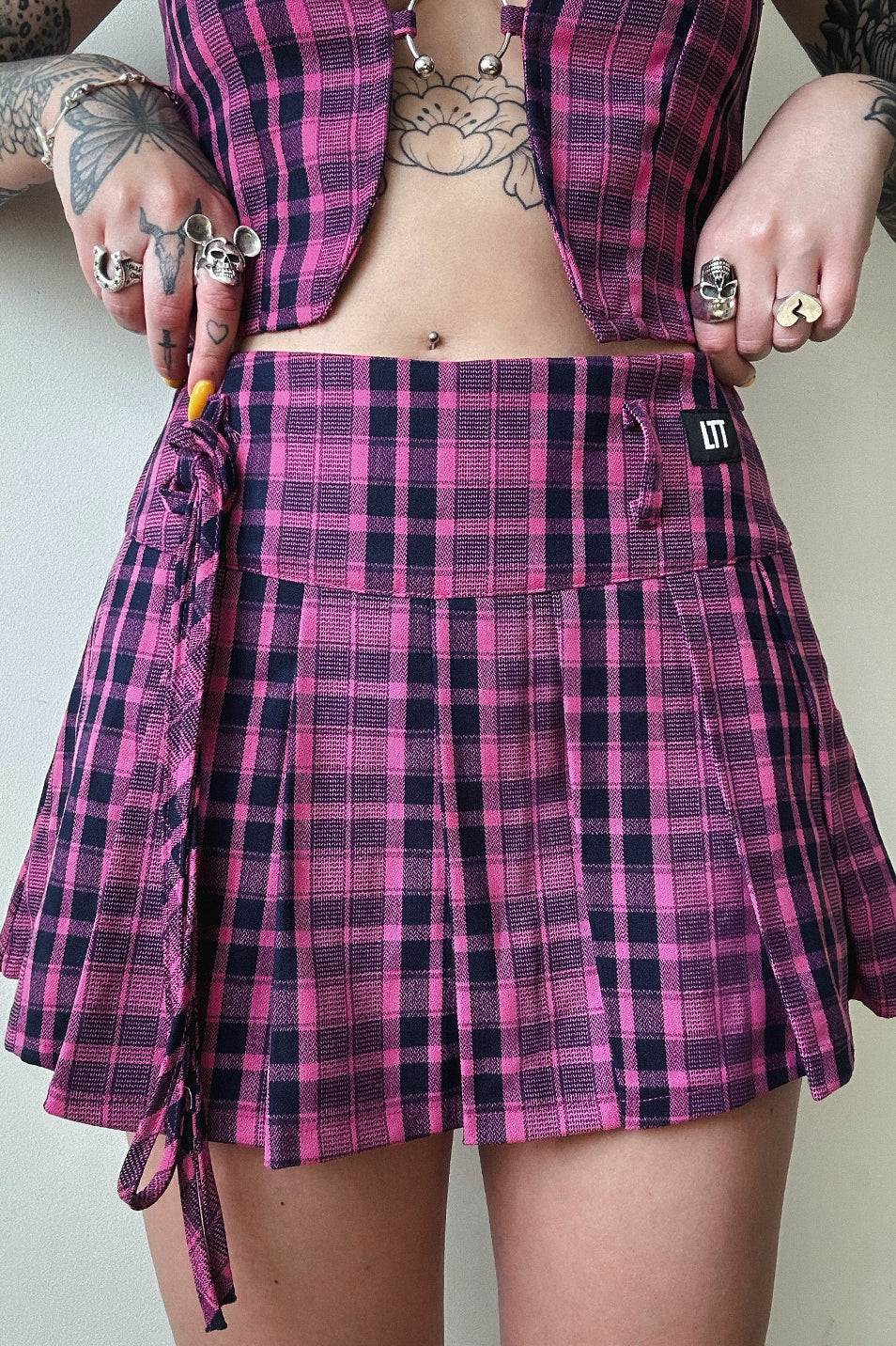 Avril Pleated Skort