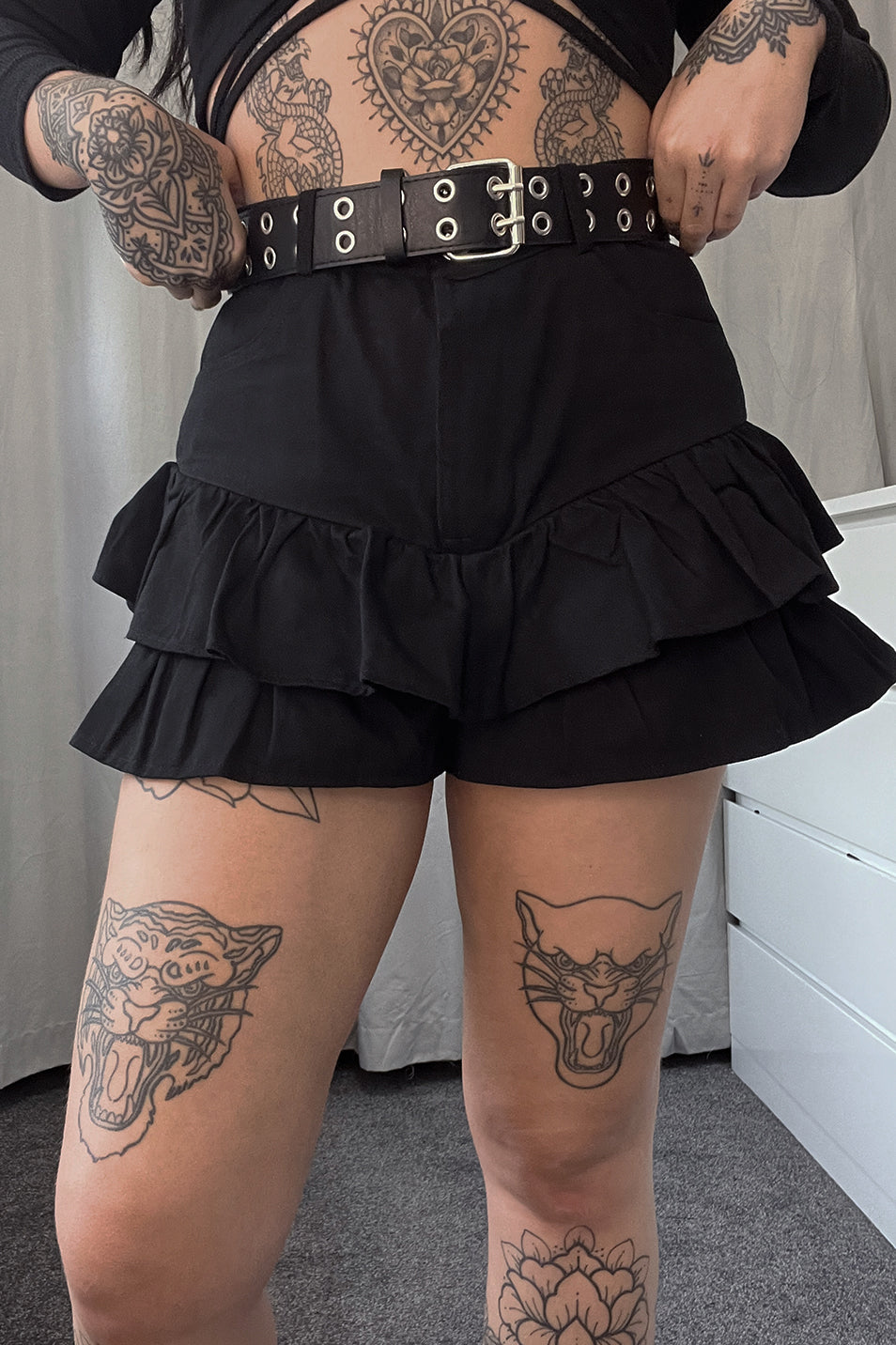 Black Skort