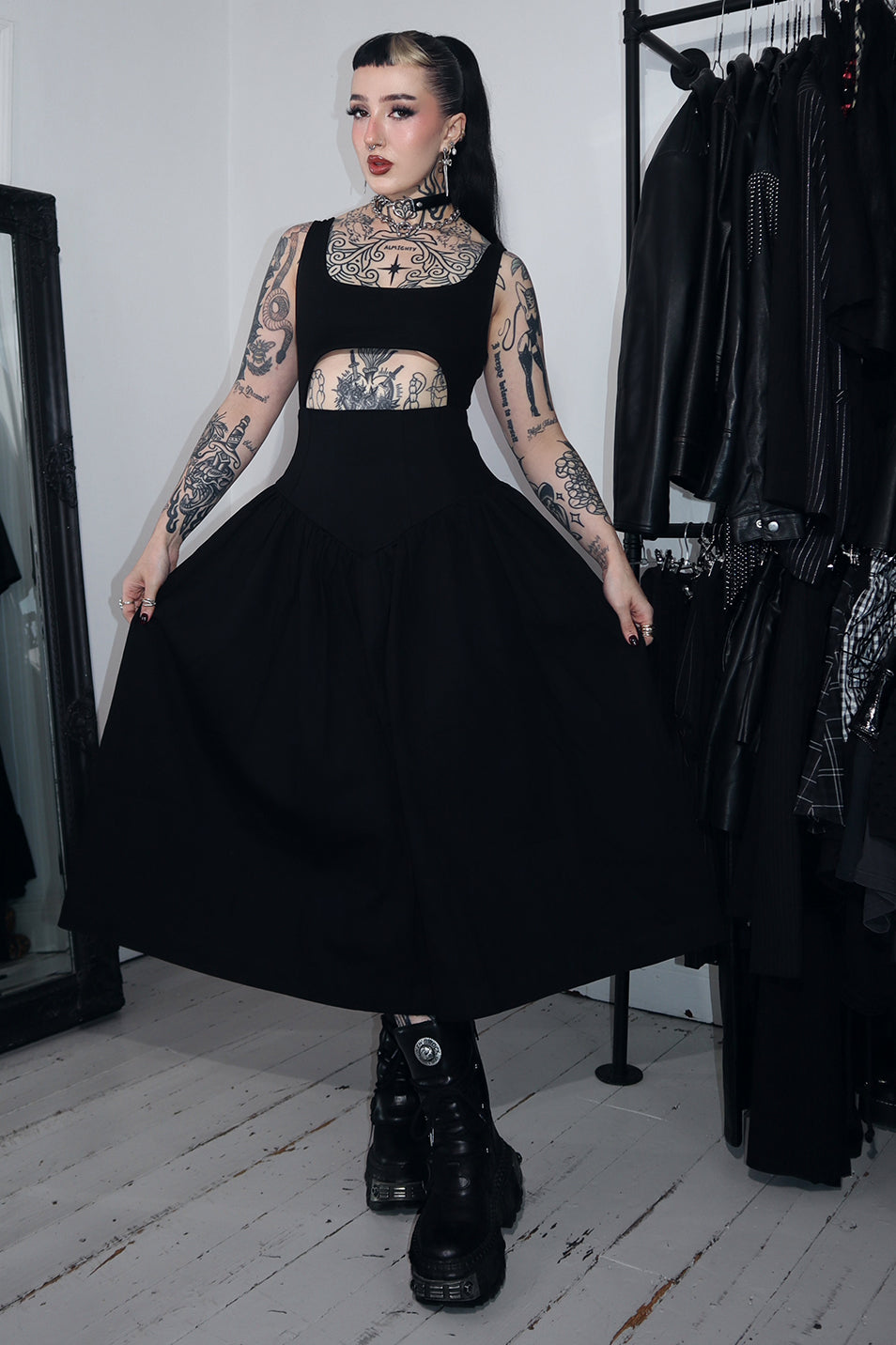 Black Bury Me Dress