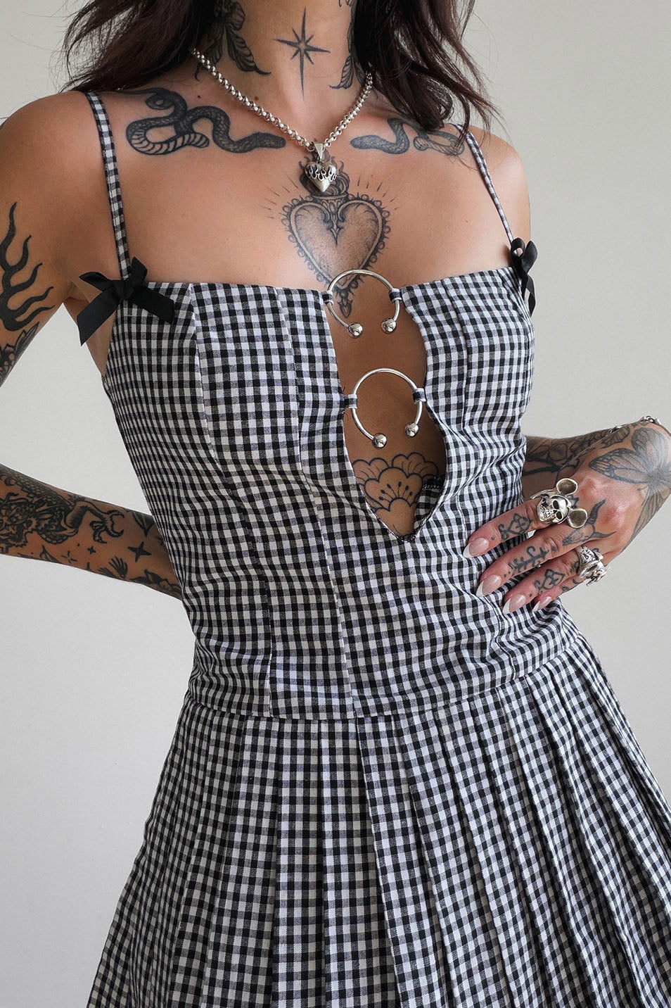 Gingham Rebel Dress