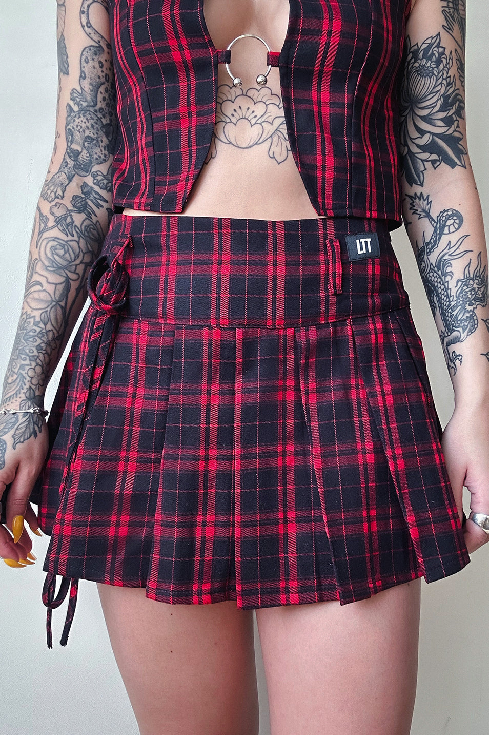 Gwen Pleated Skort