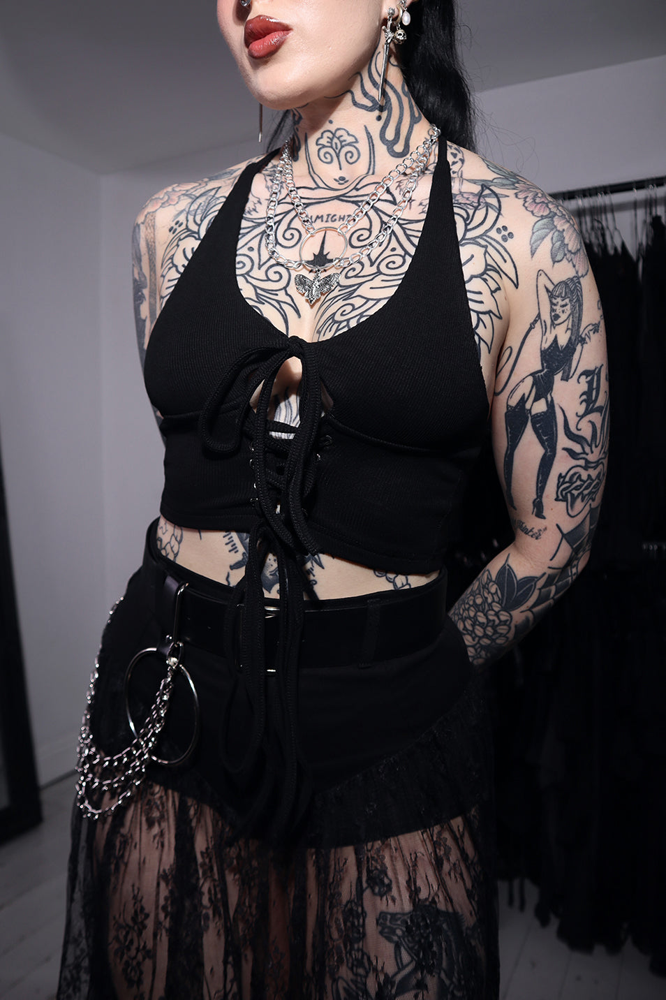 Death Moth Necklace
