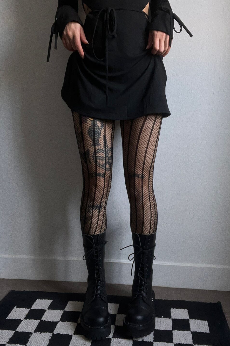 Pinstripe Tights - Love Too True