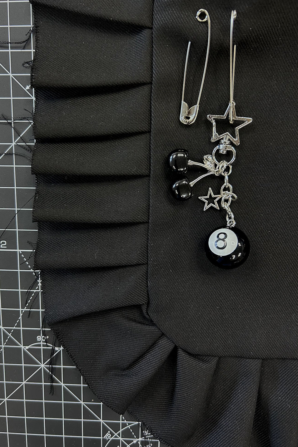 Cherry Bomb Bag Charm