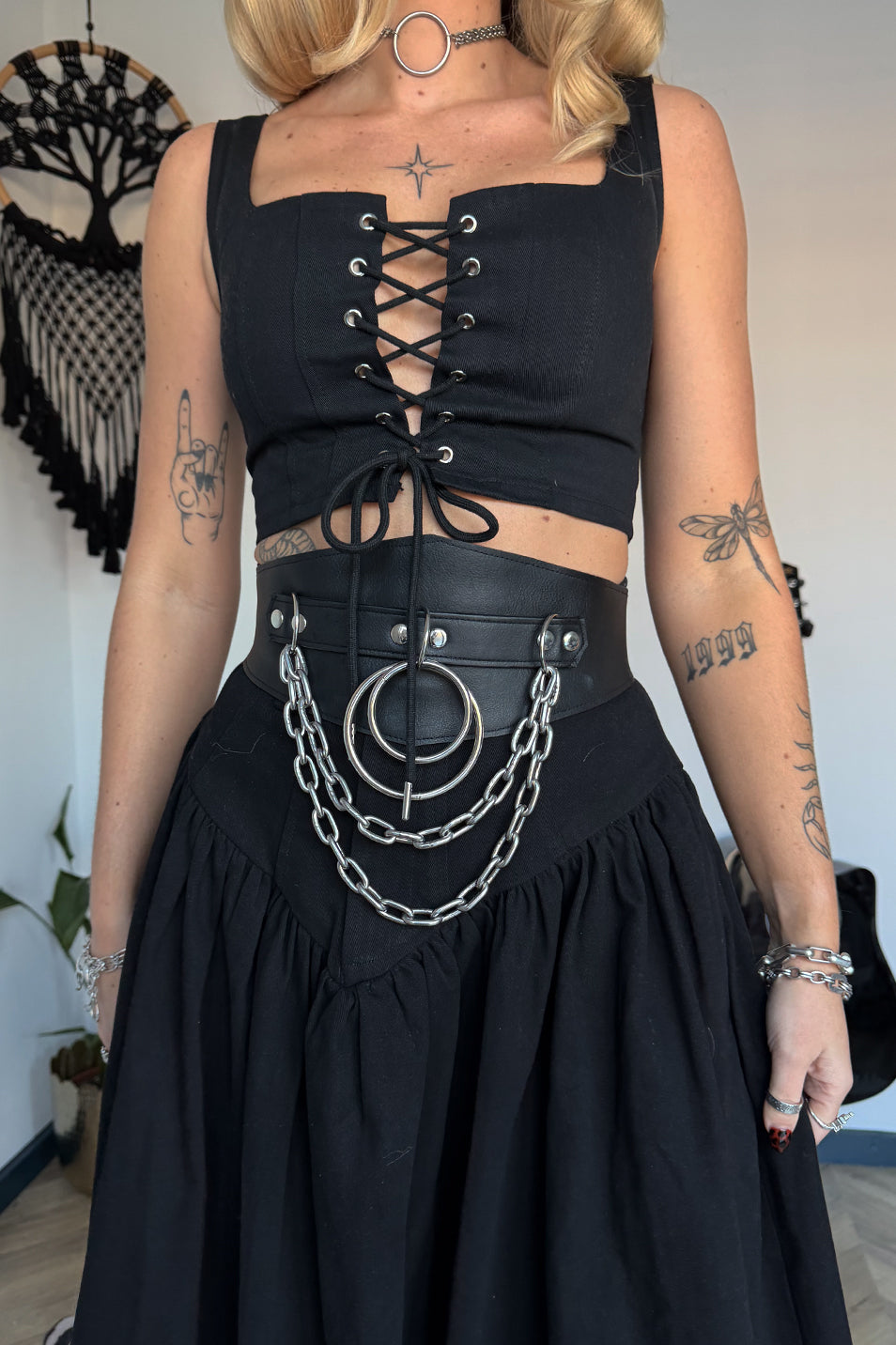 Black Alice Top