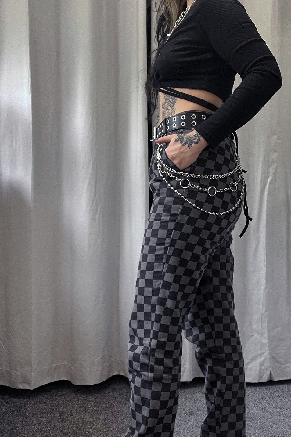 Checkerboard Classic Trouser