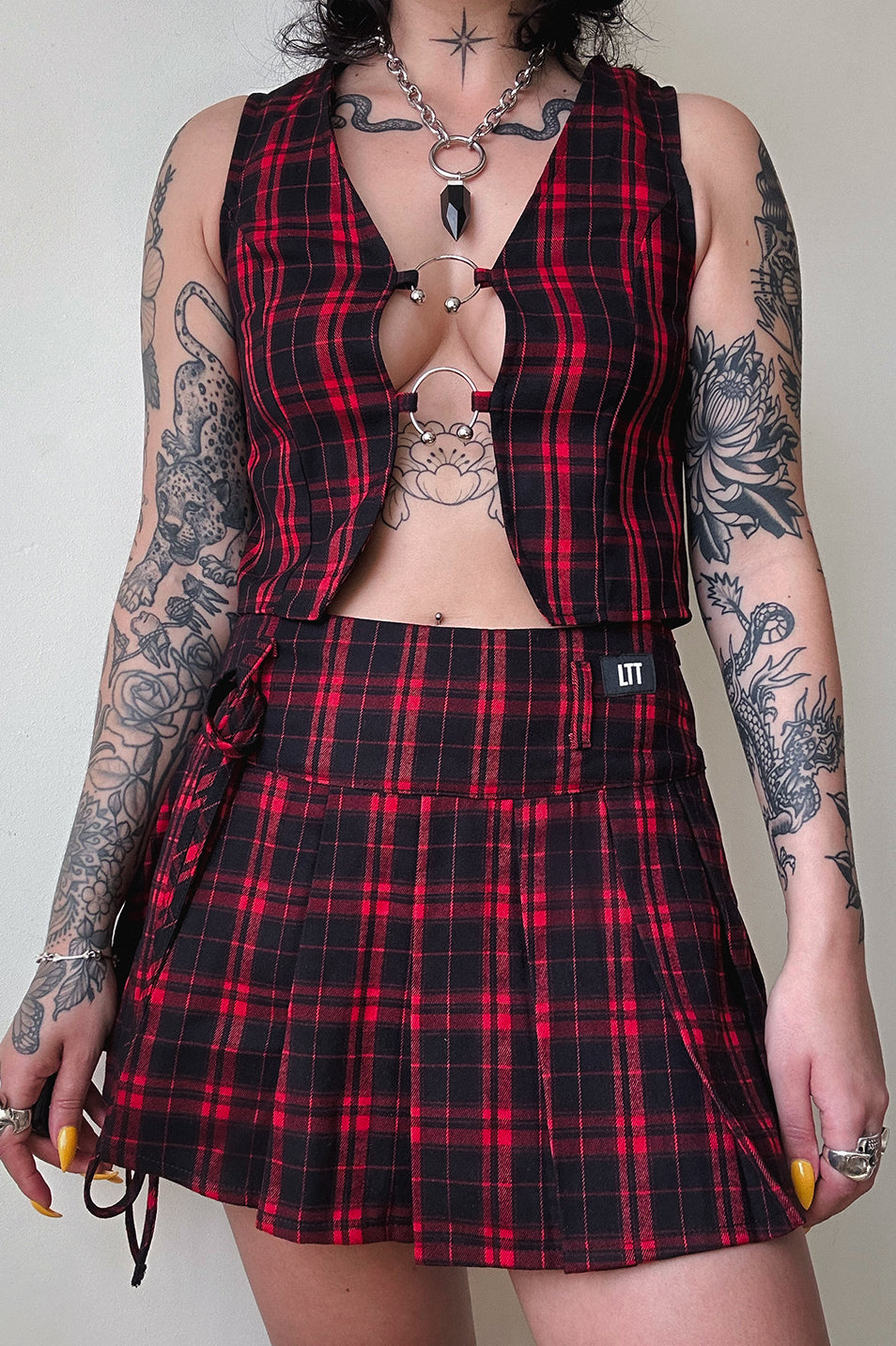 Gwen Pleated Skort
