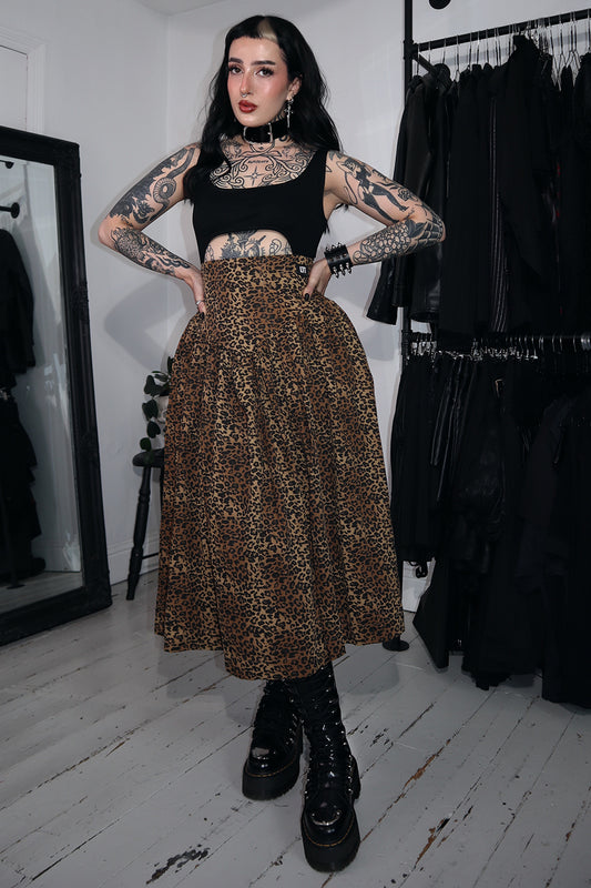Leopard Bury Me Dress