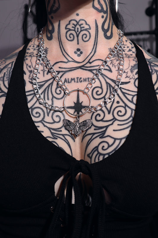Death Moth Necklace