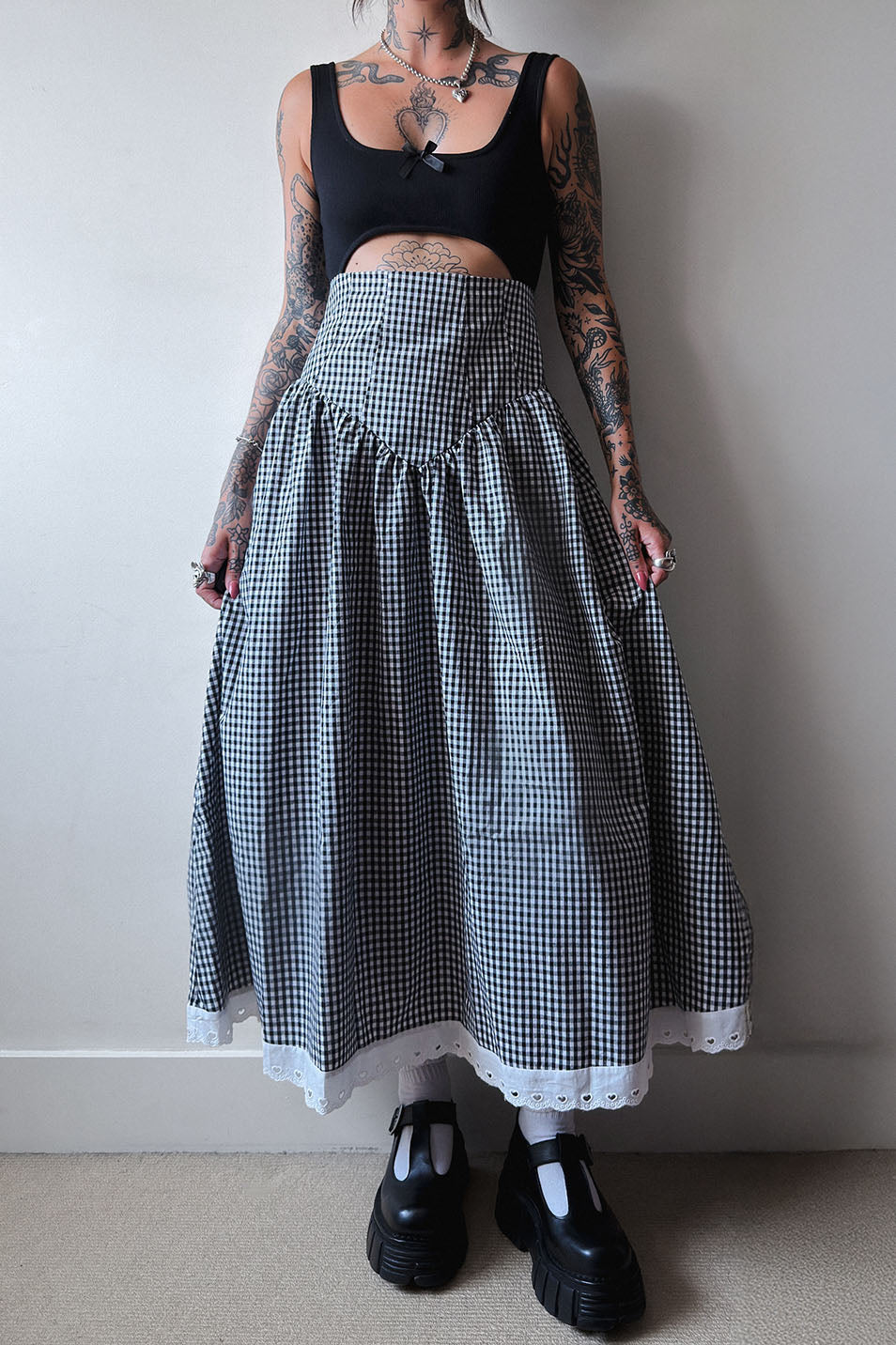 Gingham Bury Me Dress