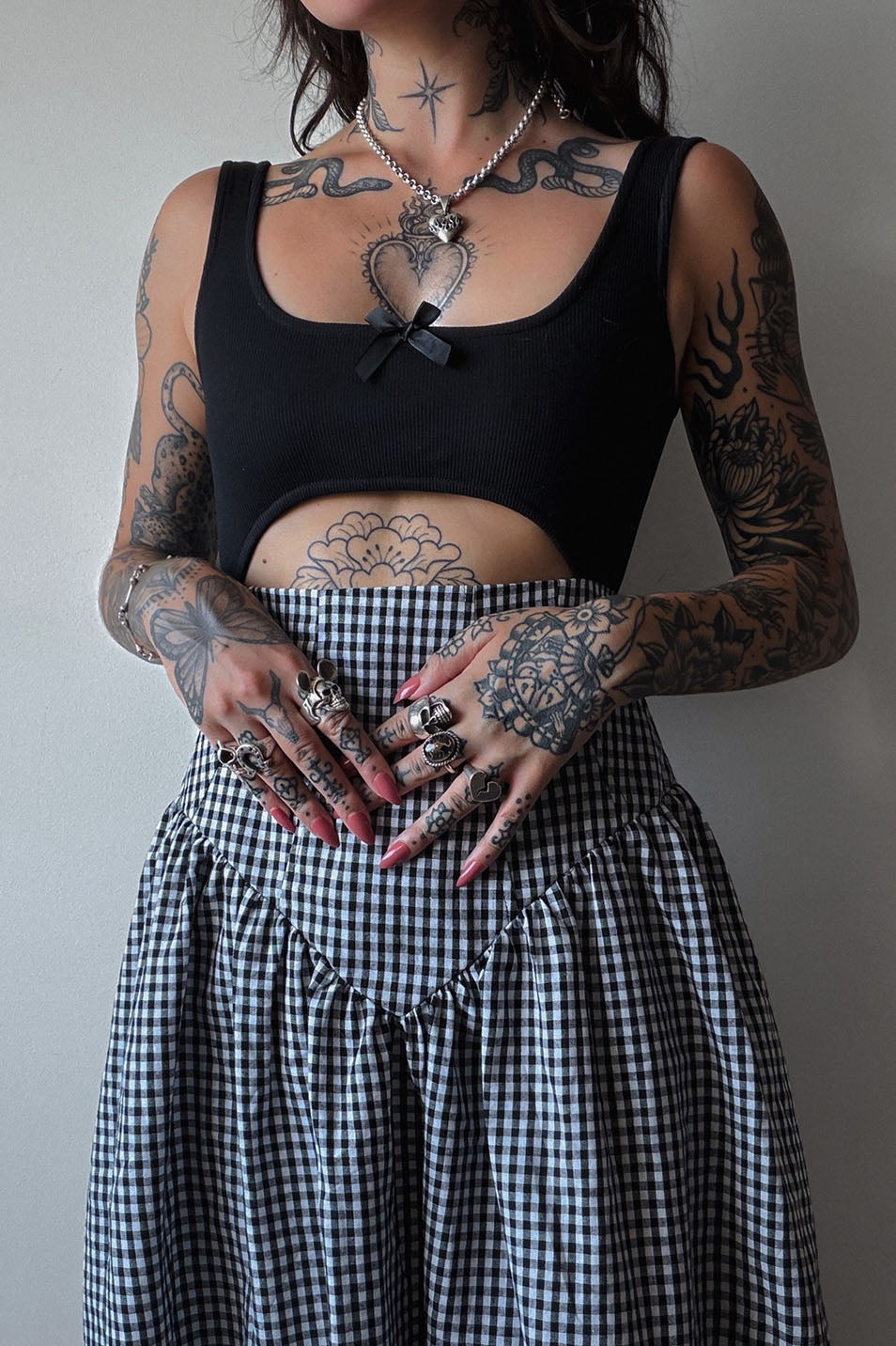 Gingham Bury Me Dress