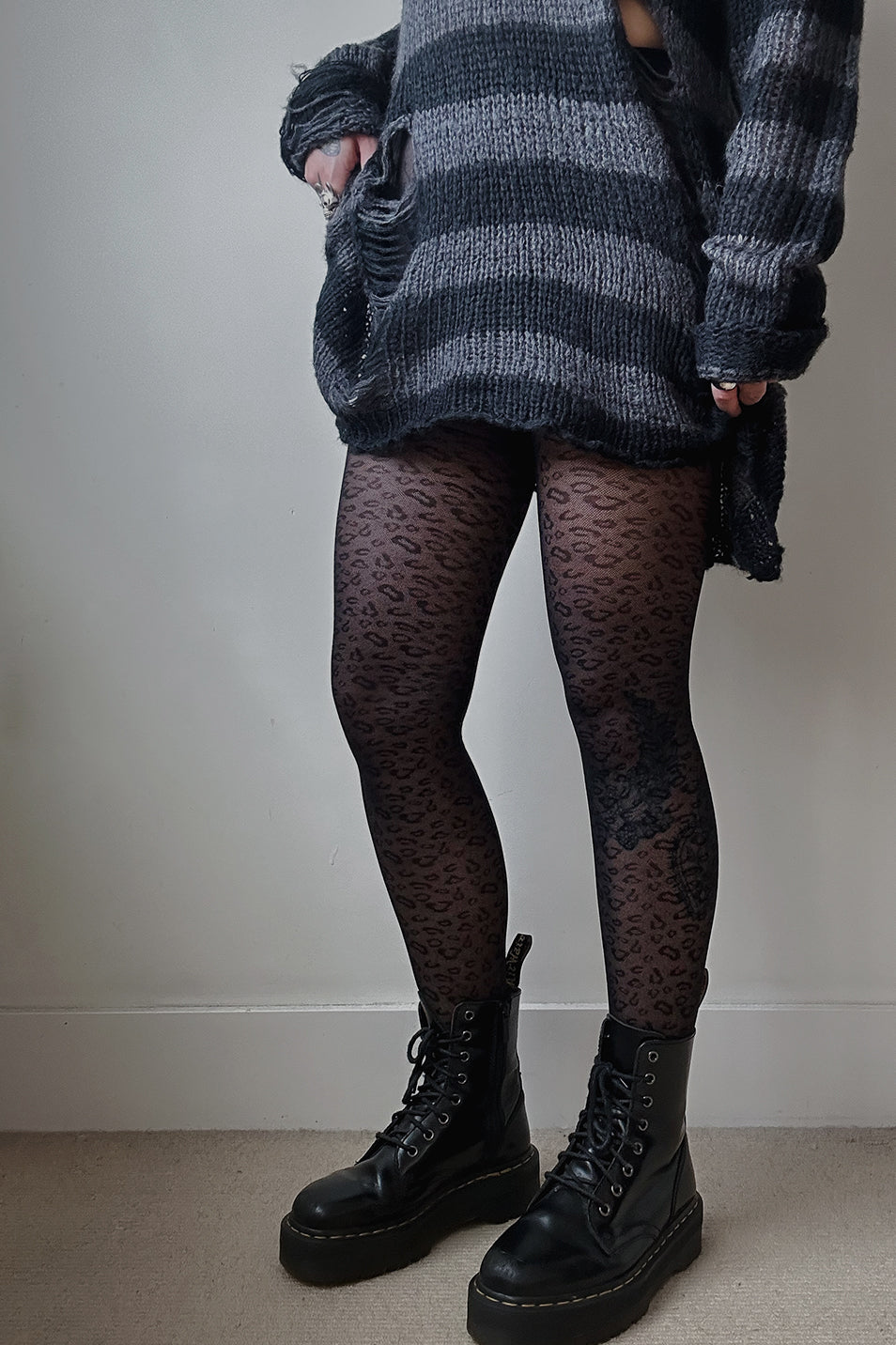 Leopard Tights