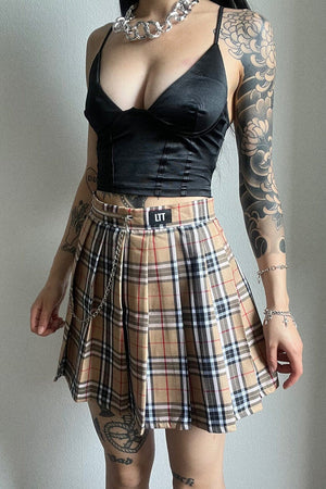 Ashley Pleated Skirt (New) - Love Too True