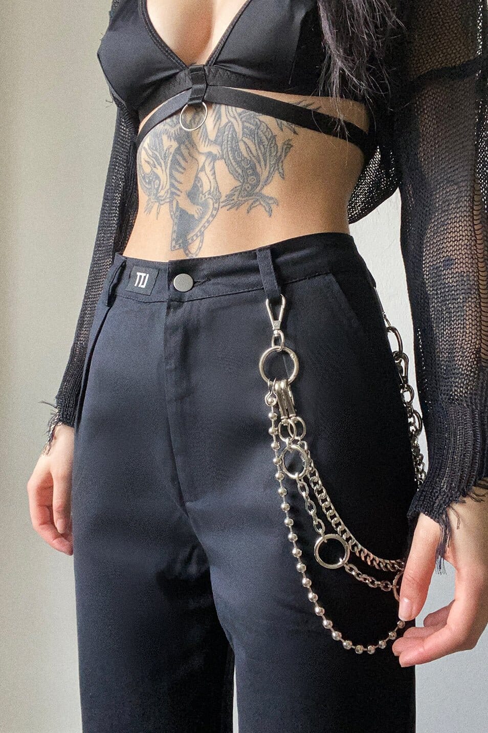 Black Classic Trouser - Love Too True