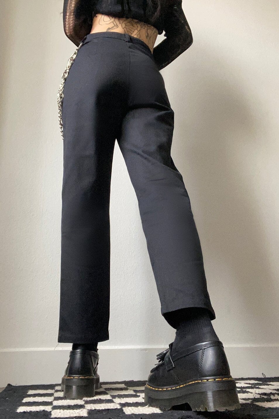 Black Classic Trouser - Love Too True