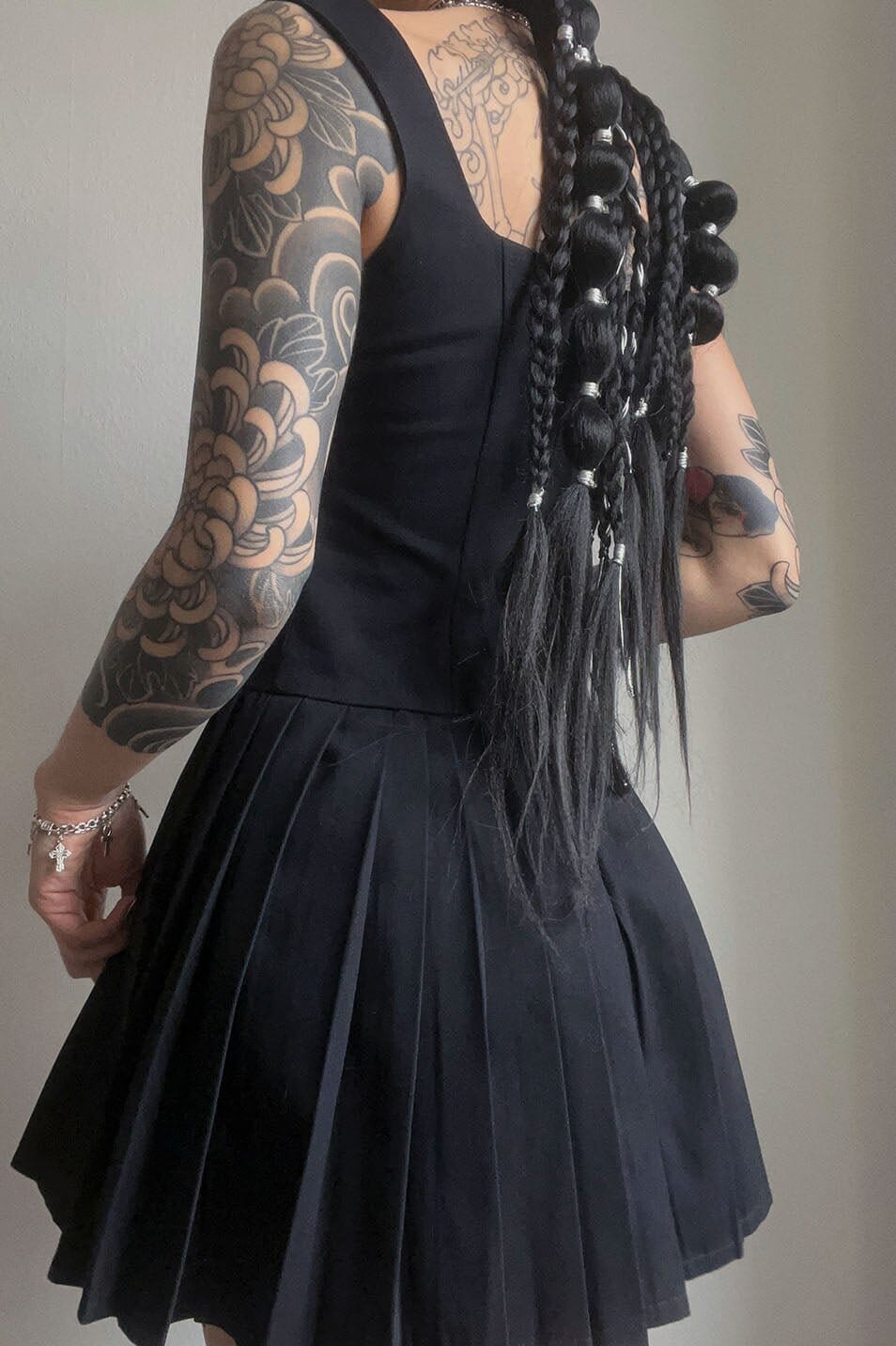 Black Tennis Dress - Love Too True