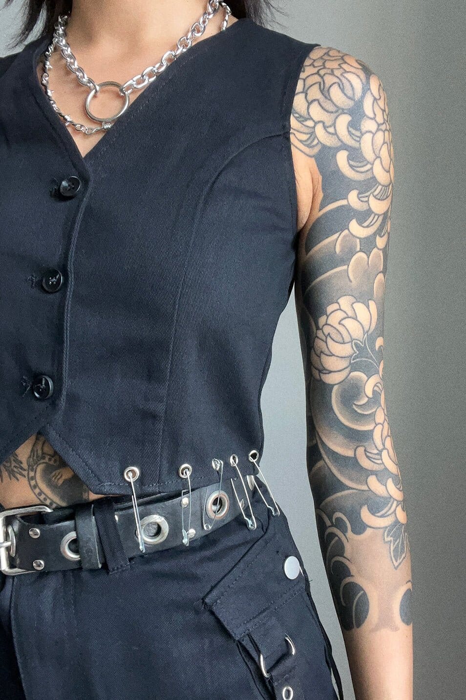 Raven Waistcoat - Love Too True