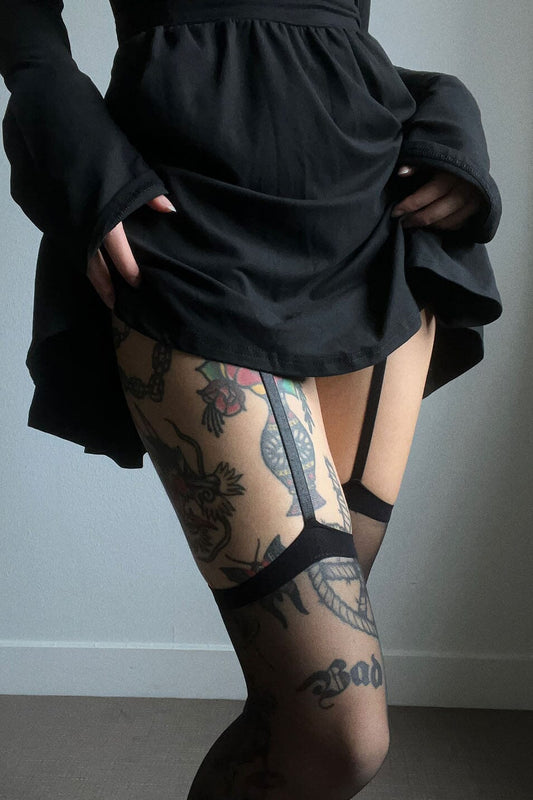 Suspender Tights - Love Too True